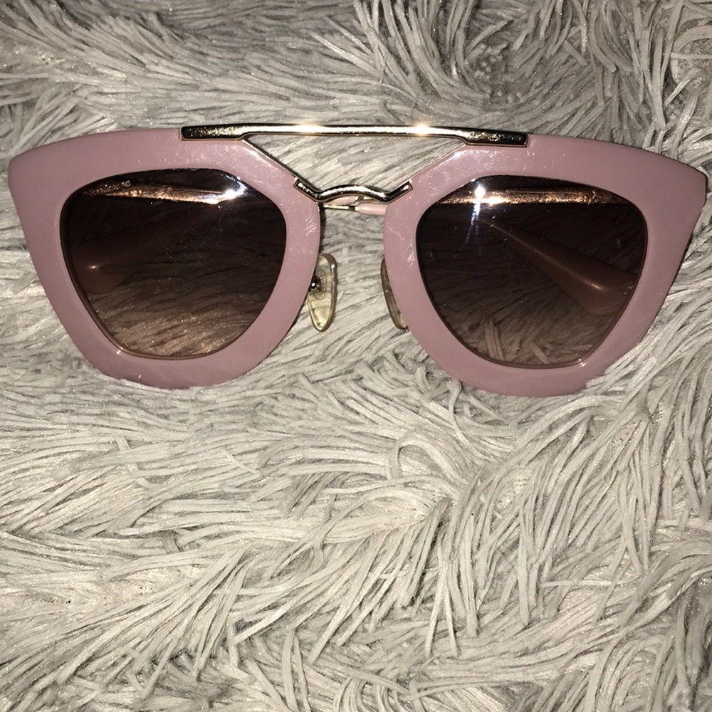 Prada Brow Bar Cat eye sunglasses WITH CASE, 49mm